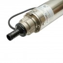 Pompa apa submersibila inox 1.5kW, 220V, D100mm, debit 5 m3/h, inaltime refulare 60m, 9 turbine ceramice, racire pe ulei, panou de control K90QJD2-60/9-1.5 Breckner Germany