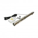 Pompa apa submersibila inox 2.2kW, 220V, D100mm, debit 6 m3/h, inaltime refulare 105m, 15 turbine ceramice, racire pe ulei, panou de control K90QJD2-105/15-2.2 Breckner Germany