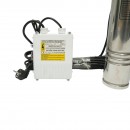 Pompa apa submersibila inox 2.2kW, 220V, D100mm, debit 6 m3/h, inaltime refulare 105m, 15 turbine ceramice, racire pe ulei, panou de control K90QJD2-105/15-2.2 Breckner Germany