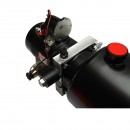 Pompa basculare 12V, 1.6kW 160 bar cu rezervor metalic 10L Breckner Germany