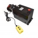 Pompa basculare 12V, 1.6kW 160 bar, cu rezervor metalic 10L si telecomanda