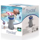 Pompa cu filtru pentru curatat piscine, Bestway 58383, FLOWCLEAR, 2006 l/h