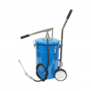 Pompa de gresare manuala 25kg cu roti si furtun 1.5m Breckner Germany