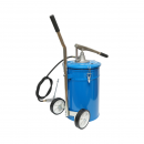 Pompa de gresare manuala 25kg cu roti si furtun 1.5m Breckner Germany