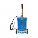 Pompa de gresare manuala 25kg cu roti si furtun 1.5m Breckner Germany