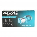 Pompa de suprafata Detoolz, 0.9 kW, debit maxim 5520 l/h, inaltime maxima de pompare 50m, corp pompa fonta