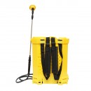 Pompa electrica de stropit cu 3 duze rezervor 16L baterie 12V/8Ah debit 3,1 l/min