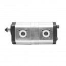 Pompa hidraulica dubla Case, Deutz-Fahr, Fendt si Steyr sens rotatie stanga debit 6+11 cm3 0510665382
