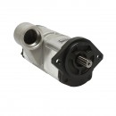 Pompa hidraulica dubla, debit 18+14cm3, sens rotatie spre dreapta pentru Massey Ferguson OEM 3800195M91