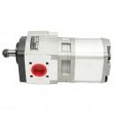 Pompa hidraulica dubla pentru Massey Ferguson sens rotatie stanga cod OEM 3797116M2