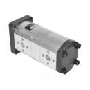 Pompa hidraulica dubla PRD 22-2176S pentru Fiat, UTB U-445/U-683 Breckner Germany