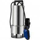 Pompa submersibila cu plutitor, 1300 W, Inox, Debit 20000 l/h, Iesire G1-1/2, Inaltime 11 m, IPX8, cablu alimentare 10 m