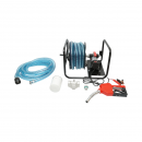 Pompa transfer combustibil mobila 12V, debit 40 L/min cu furtun si filtru Breckner Germany