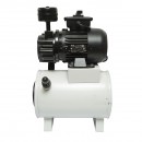 Pompa vacuum uscata cu motor 550W, 200L/min 1440rpm si rezervor pentru aparat de muls vaci Breckner Germany