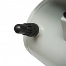 Pompa vacuum uscata cu motor 550W, 200L/min 1440rpm si rezervor pentru aparat de muls vaci Breckner Germany