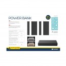 Power Bank Platinet 20000mAh, 2.1A polymer USB+Ambient Lighting