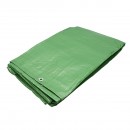 Prelata cu ochiuri de prindere 120g/m2 verde 6x10m Breckner Germany