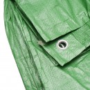 Prelata cu ochiuri de prindere 120g/m2 verde 6x12m Breckner Germany