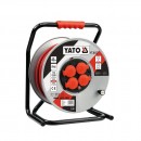 Prelungitor electric pe tambur, Yato IP44, 16A, 3x2.5 mmp, lungime 40 m