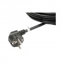 Prelungitor gradina 50m cu priza si fisa tip Schuko 3x1.5mm negru 16A, 220V-250V Breckner Germany