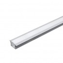 PROFIL ALUMINIU PENTRU BANDA LED 2M 24.5MM X 12.2MM MAT