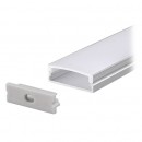 PROFIL ALUMINIU PENTRU BANDA LED 2M 30MM X 10MM