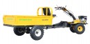 ProGARDEN Alpine RM500T Remorca cu tractiune 500kg, 1 osie, prindere bolt pentru motocultor, roti 19x7-8