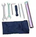 ProGARDEN Campo 703 motocultor 7CP, 2+1 trepte, roti 4.00-8, 2+1 freze, benzina, curele, transmisie aluminiu