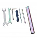 ProGARDEN Campo 873 Alpine motocultor 7CP, 2+1 trepte, 2+1 freze, benzina, roti ATV, 2 prize putere