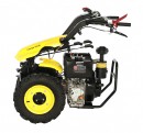 ProGARDEN Campo U12E motocultor multifunctional 12CP, diesel, pornire electrica, 3+2 viteze, reductor + BC120M bara cosire mobila 120cm