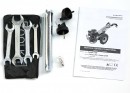ProGARDEN Campo U16 motocultor multifunctional 14CP, benzina, EU V, pornire la sfoara, 3+2 viteze, reductor