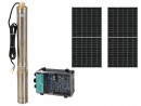 Progarden Pachet 3TSC3.5-50-48/500 Pompa submersibila 1, solar, 500W/48V, MPPT, 50m, 3.5mch, multietajata, apa curata + 2 x SP460M-72H Panou fotovoltaic