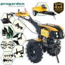 ProGARDEN Pachet Campo 1273 Alpine V2, Motocultor 12CP + PRS20-45 Prasitoare + Remorca RM500T+ Plug bilonat/rarita + Plug reversibil + Adaptor + 2 Roti metalice 540x170 + 6 L ulei