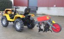 ProGARDEN Sem?n?toare mecanic? la 1 rand, 15cm pentru minitractoare Campo T