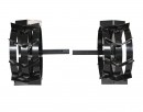ProGARDEN Set roti metalice 440x180, manicot cu flanse, hex 23mm