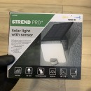 Proiector cu panou solar Strend Pro LED, 10 + 1W, 1500 lm, IP44, senzor miscare, Lumina naturala 4000K
