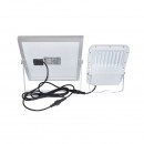 Proiector LED 100W cu panou solar policristalin 12W, baterie LiFePO4 3.2V/12Ah, 6000K, 700lm cu telecomanda IP66 Breckner Germany