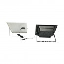 Proiector LED 200W, 6500K cu panou solar 12W, baterie LiFePO4 8000mAh si telecomanda IP67 Breckner Germany