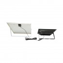 Proiector LED 200W, 6500K cu panou solar 15W, baterie LiFePO4 10000mAh si telecomanda IP67 Breckner Germany