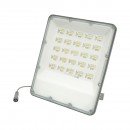 Proiector LED 200W, 6500K cu panou solar bifacial 20W, baterie 10000mAh si telecomanda IP66 Breckner Germany