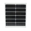 Proiector LED 20W cu panou solar 35W telecomanda, baterie 3,2V/30Ah Breckner Germany