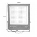 Proiector LED 300W, 220V, 6500K tip Flood 345x295x33mm IP66 Breckner Germany