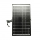 Proiector LED 300W, 6500K cu panou solar bifacial 30W, baterie 15000mAh si telecomanda IP66 Breckner Germany