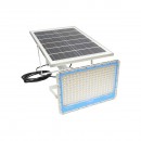 Proiector LED 400W, 6500K cu panou solar 28W telecomanda si baterie 40Ah Breckner Germany