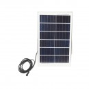Proiector LED 400W, 6500K cu panou solar 28W telecomanda si baterie 40Ah Breckner Germany