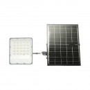 Proiector LED 400W, 6500K cu panou solar bifacial 40W, baterie 20000mAh si telecomanda IP66 Breckner Germany
