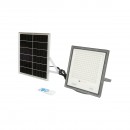 Proiector led de 200w cu panou solar 20W, baterie si telecomanda Breckner Germany