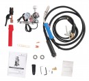 ProWELD MIG 500Y Sta?ie sudur? trifazat? 500A pentru O?el, Inox, Aluminiu, Font?, MIG/MAG sinergic, TIG Lift, MMA + derulator extern, bobin? 15kg, LCD dual