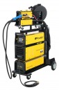 ProWELD MIG 500Y Sta?ie sudur? trifazat? 500A pentru O?el, Inox, Aluminiu, Font?, MIG/MAG sinergic, TIG Lift, MMA + derulator extern, bobin? 15kg, LCD dual