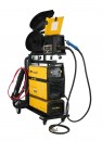 ProWELD MIG 500Y Sta?ie sudur? trifazat? 500A pentru O?el, Inox, Aluminiu, Font?, MIG/MAG sinergic, TIG Lift, MMA + derulator extern, bobin? 15kg, LCD dual